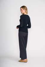 FOIL Soft Cinch Trouser in Checkerboard