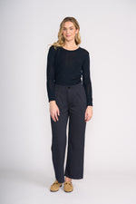FOIL Soft Cinch Trouser in Checkerboard