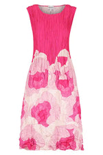 Alquema Smashed Pocket Dress in Pink Roses