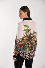 Frank Lyman Jungle Print Shirt