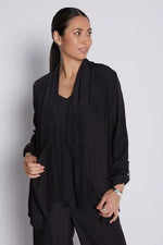 Philosophy Beaty Long Sleeved Jacket in Black