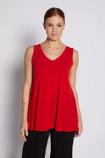 Philosophy Sun Sleeveless Reversible Tank in Red