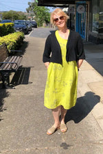 Blueberry Italia Knit Shrug in Black