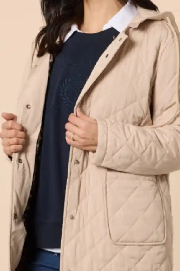 Gordon Smith Rodeo Quilted Jacket in Natural