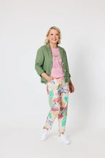Gordon Smith Desert Rose Print Pant in Pink, Multi