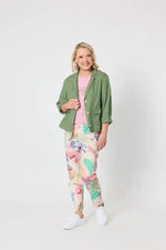 Gordon Smith Desert Rose Print Pant in Pink, Multi