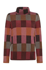 Mansted Eco Boxes Lindi Roll Neck Jumper in Spice