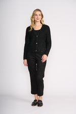 FOIL Glow Getter Cardi in Black
