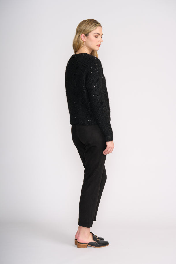 FOIL Glow Getter Cardi in Black