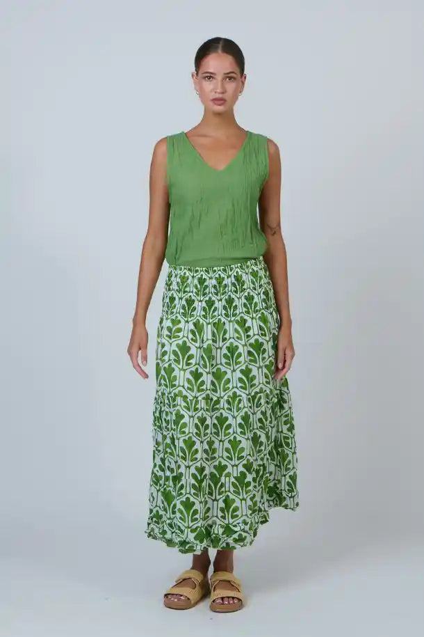 Namastai Meadow V-Neck Top