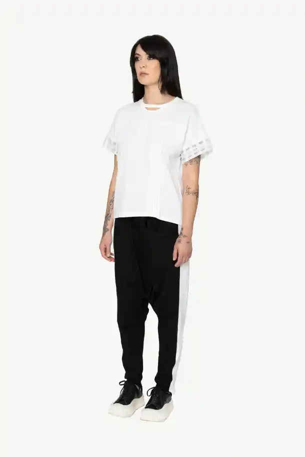 Bone & Arrow Staro Skirt in White