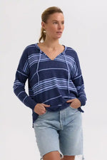 Zaket & Plover Beach Bum Jumper in Denim