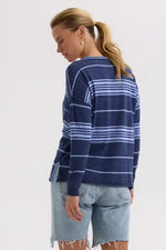 Zaket & Plover Beach Bum Jumper in Denim