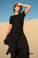 Alquema Bubble Top in Black