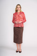 FOIL Stepping Out Blouse in Wildlife