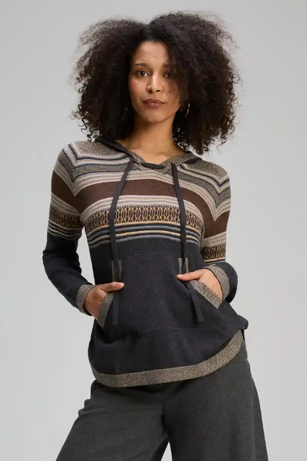 Zaket & Plover Après Hoodie in Charcoal