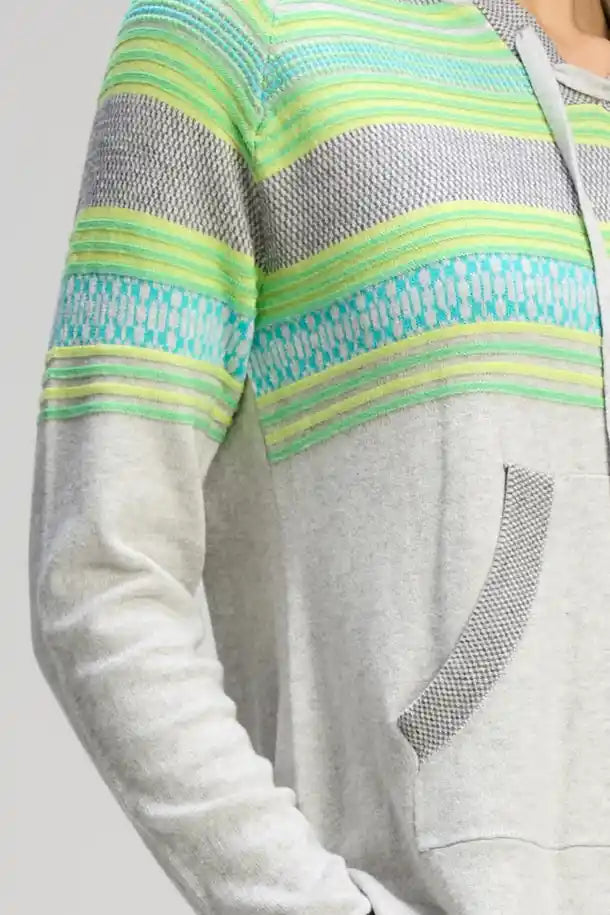 Zaket & Plover Après Hoodie in Light Marl