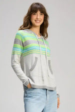 Zaket & Plover Après Hoodie in Light Marl