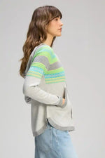 Zaket & Plover Après Hoodie in Light Marl