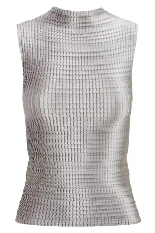 Alquema Siren Tank Top in Silver
