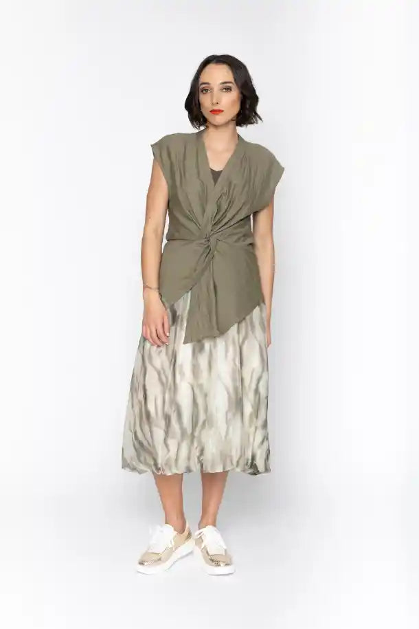Blacklist Alice Top in Moss