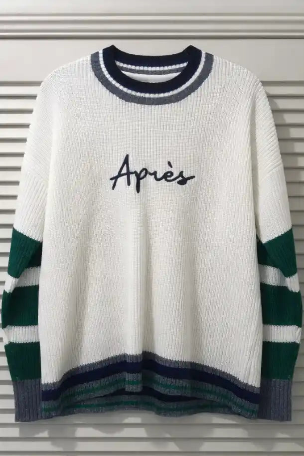 FOIL Après Sweater in Winter White