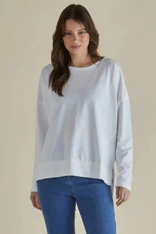 Betty Basics Roxette Tee in White