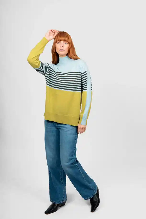 Bridge & Lord Stripe Block Tunic