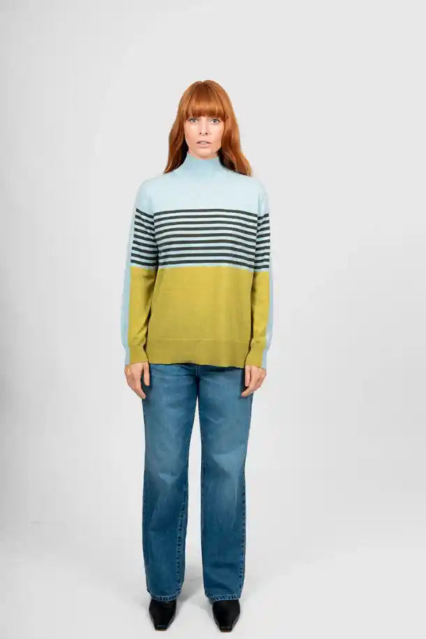 Bridge & Lord Stripe Block Tunic