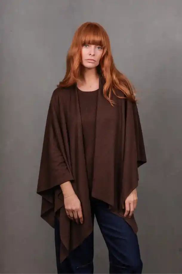 Bridge & Lord Wrap Topper in Chocolate