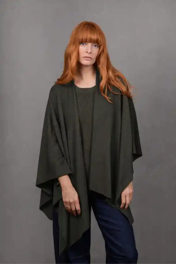 Bridge & Lord Wrap Topper in Olive