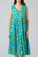 Cake Savita Dress in Square Circle