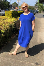 Philosophy Fizz Bounce Dress in Cobalt