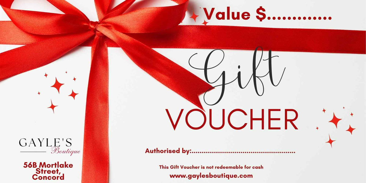 Gayle's Boutique Gift Voucher - Gayle's Boutique