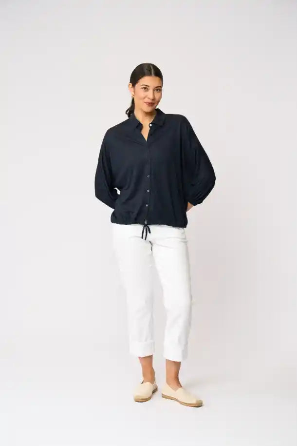 FOIL Glow Getter Jacket in True Navy