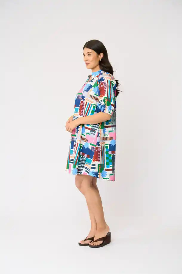 FOIL Up and Coming Dress in Del Sol