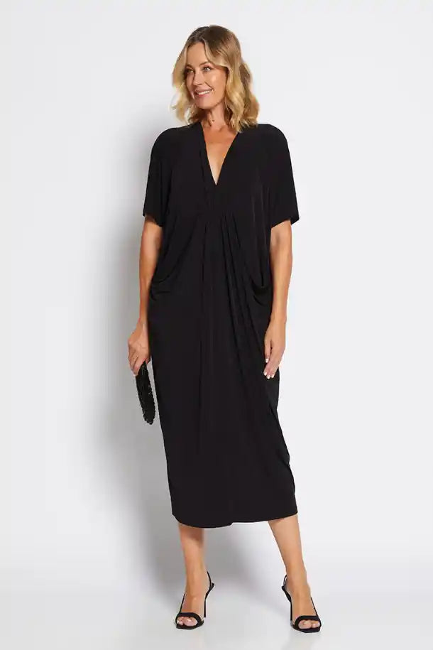 Philosophy Farrah Kaftan Dress in Black