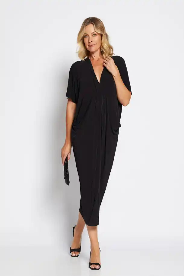 Philosophy Farrah Kaftan Dress in Black