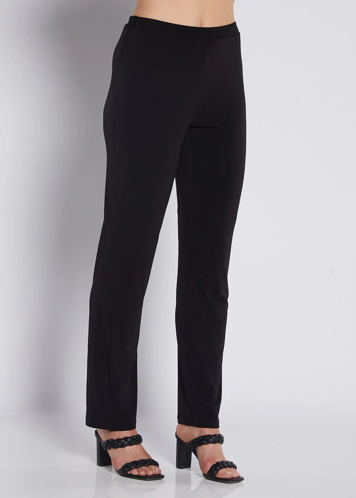 Philosophy Linear Full Length Straight Pant in Black
