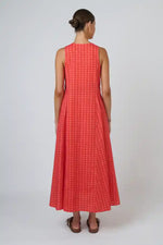 Naturals Poplin Dress in Cannage