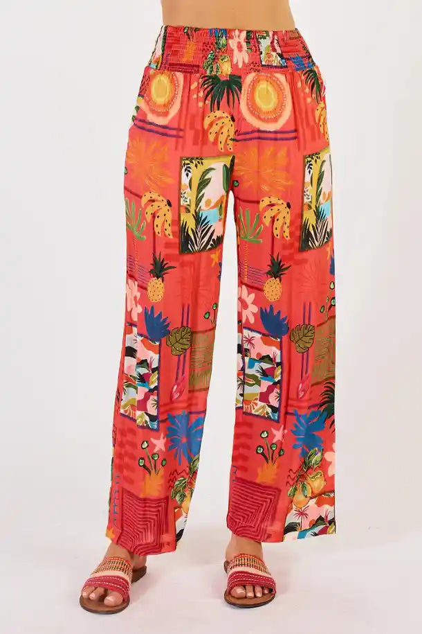 LulaLife Ellery Pant in Melon