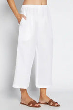 Philosophy Havana 7/8th Wide Leg Pant in White