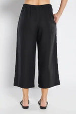 Philosophy Havana 7/8th Wide Leg Pant in Black