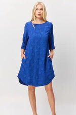 Valia Santa Maria Dress in Royal Blue
