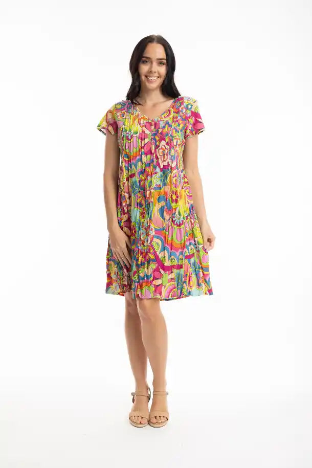 Orientique Santa Monica Dress in Print