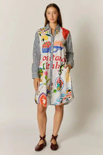 Rubyyaya Sicily Dress in Sicily Summer Days Print