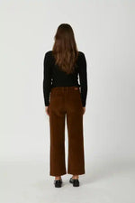 New London Jeans Loose Leg Cords in Spice