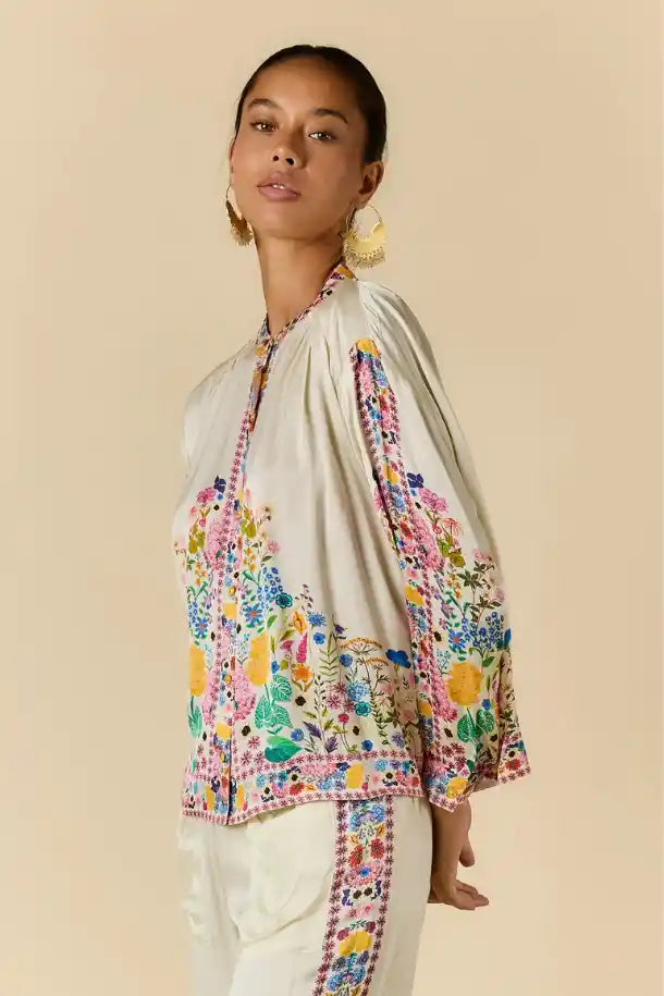 Rubyyaya Delicia Shirt in Cream