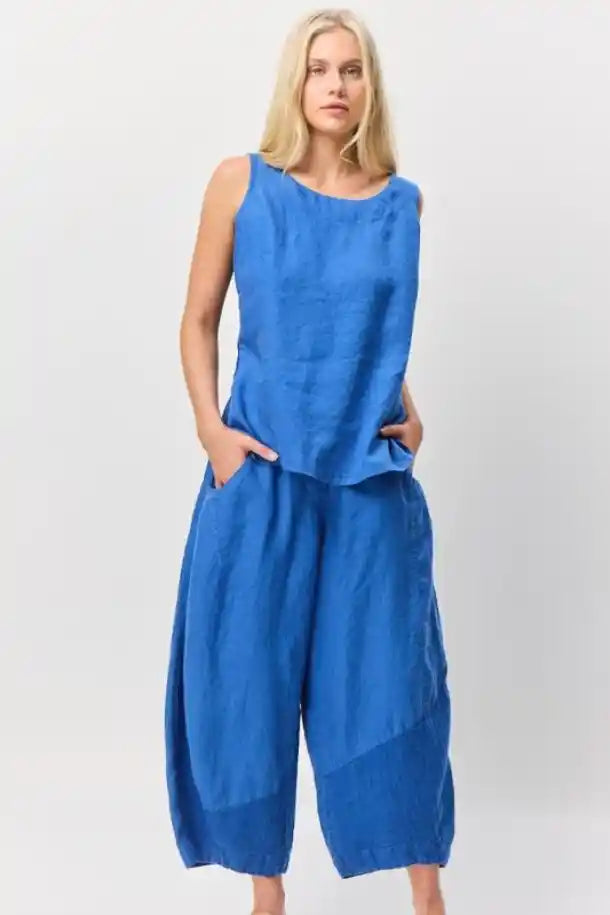 Valia Hamilton Pant in Blue
