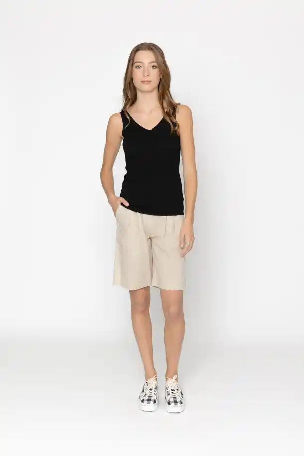 Two by Two Varia Top in Black